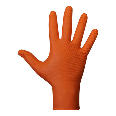 Juba Guante Agility Grip Nbr S/Polvo Orange T8. — image 1