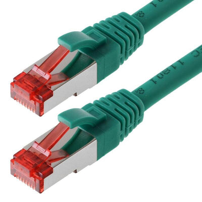 Helos Network Cable S/FTP CAT.6 Green 10,0M — image 1