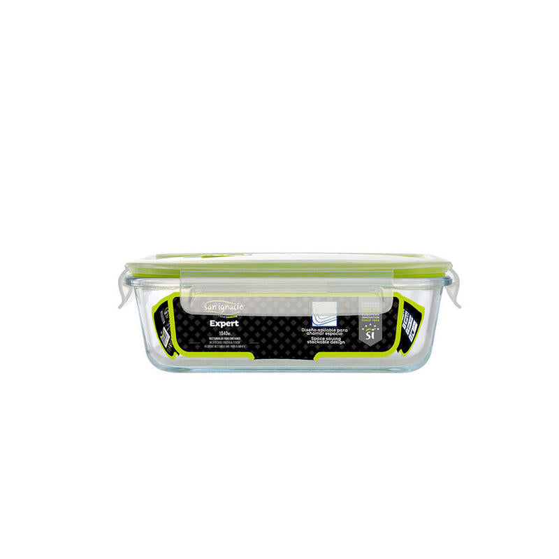 San Ignacio Airtight Rectangular 1040ML Borosilicato Expert SG4702