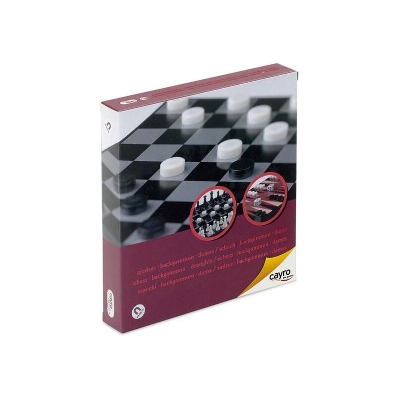 Set Ajedrez + Damas + Backgammon Magnetic