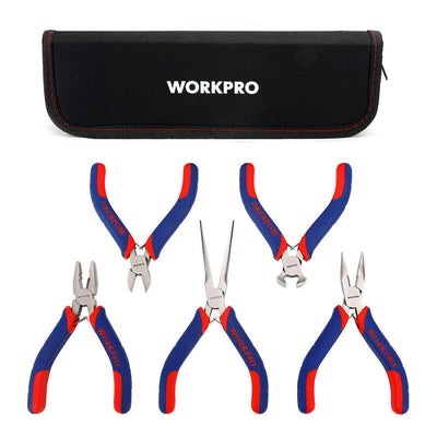 Workpro Set Of 5 Pliers Miniatura — image 1