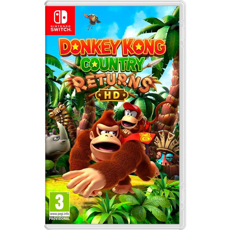 Set Donkey Kong Country Returns Hd- Swi Switch