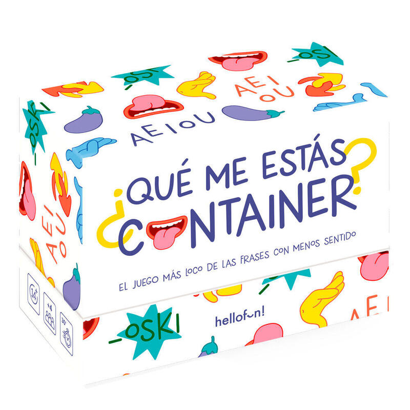 Set ¿que Me Estas Container? Spanish