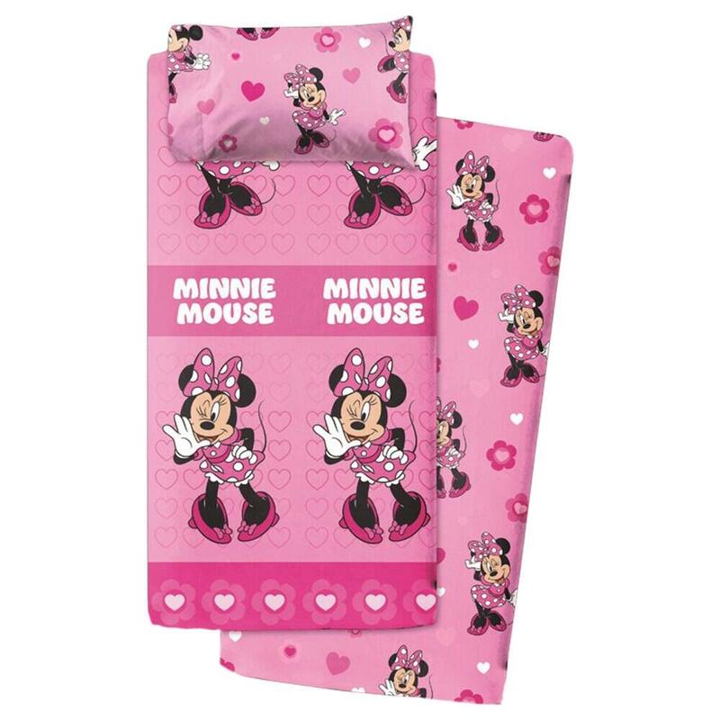 Disney Set Bed Sheets Minnie Algodon 105CM
