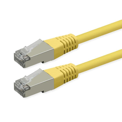 Roline Kab Network Cable CAT.6 Class And PoE S FTP Pimf Yellow 20M — image 1