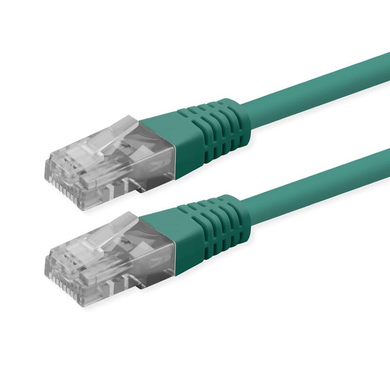 Roline Kab Network Cable CAT.6 Class And UTP PoE Green 5M