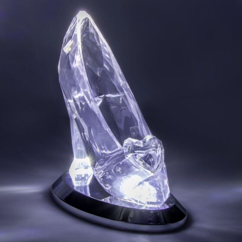 Paladone Lámpara 3D Cenicienta Zapato Glass