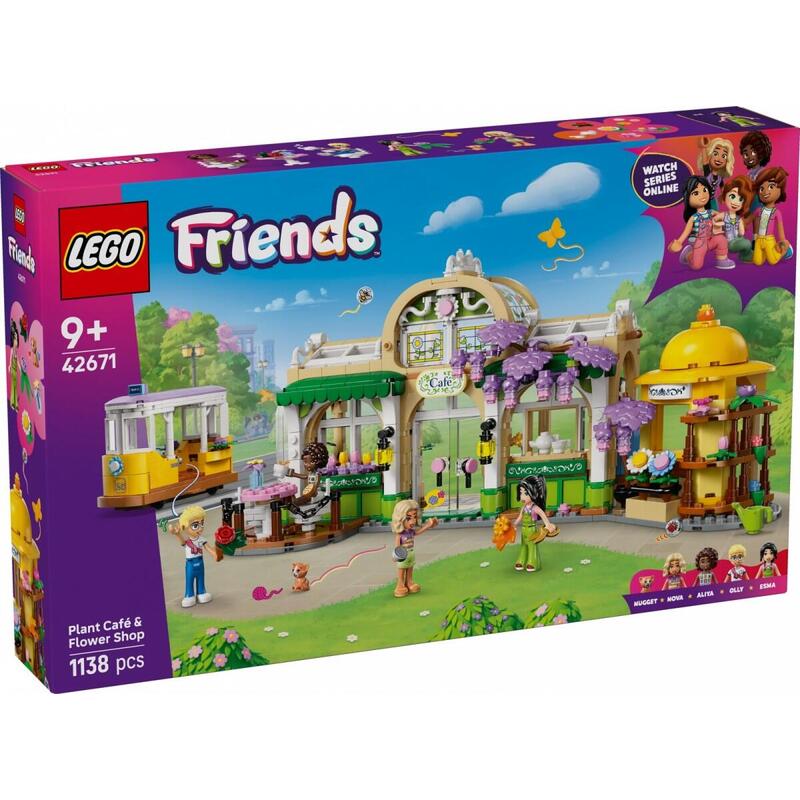 Lego 42671 Friends Cafetería Y Quiosco Flores