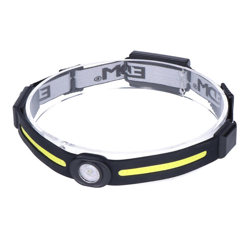 EDM Linterna Fronta 3W + 5W Leds Cob 2 Leds 370LM 1200MAH