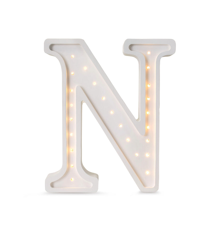 Little Lights Letter Lamp - N