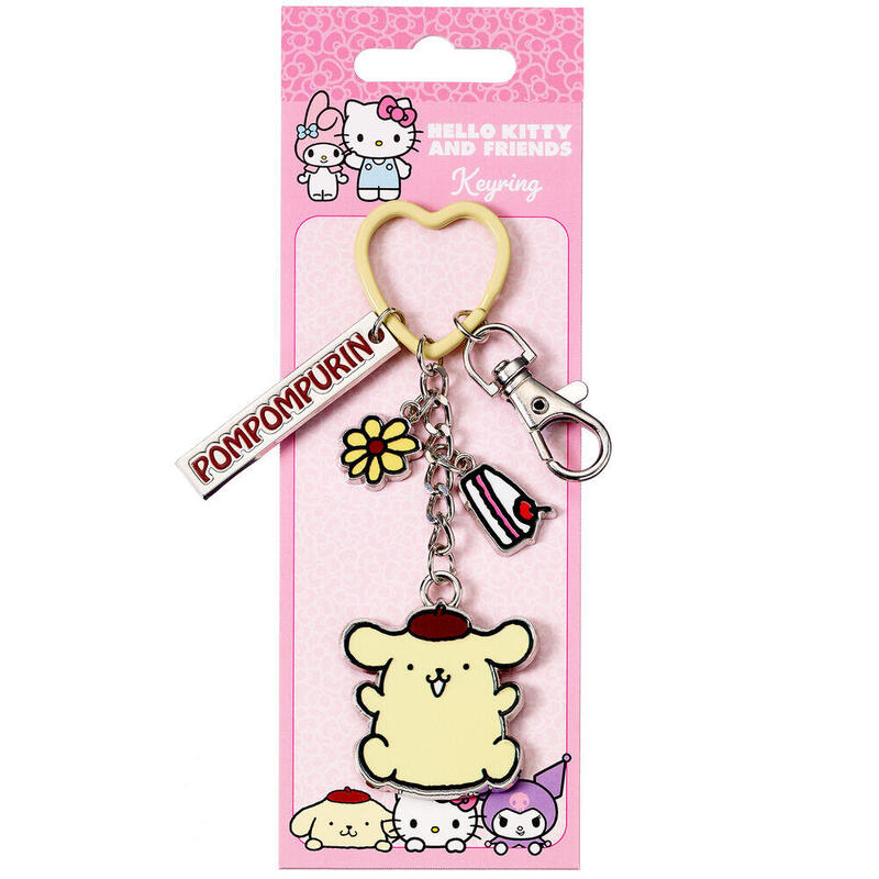 Keyring Pompompurin Hello Kitty