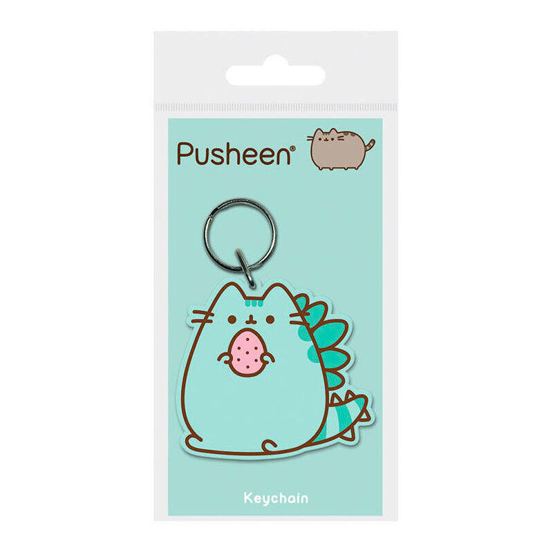 Keyring Rubber Pusheenosaurus