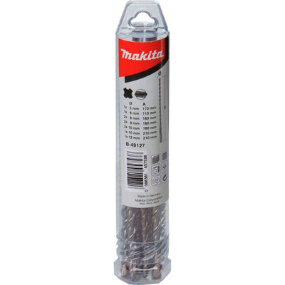 Makita B-49127 10PCS. Sds-vplus Drill Bit Set NR.6 — image 1