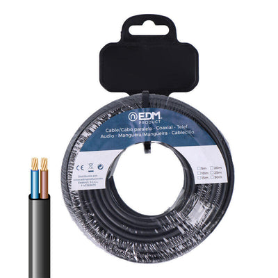 Hose Plana 2X0,75MM² Black 25M. — image 1