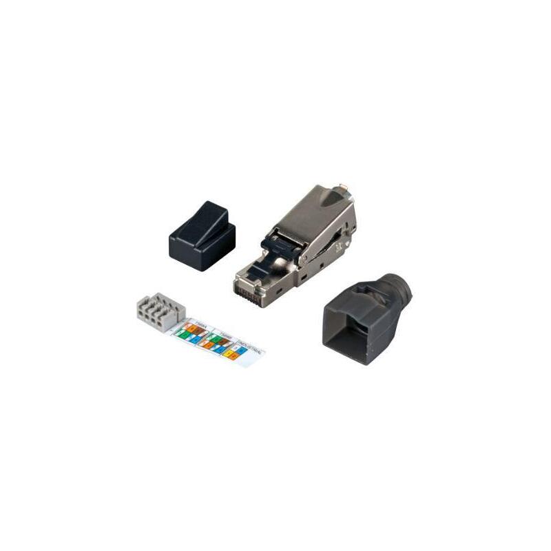 Microconnect KON027 Connector RJ45 Black
