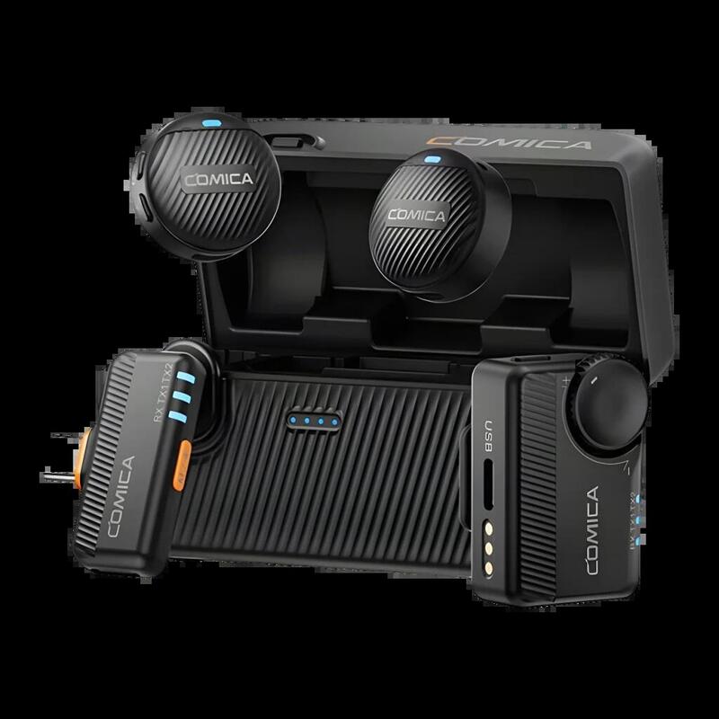 Microphone Wireless Comica Vimo Me Combo Black USB-C