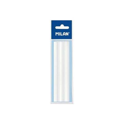 Milan Pack 5 Gomas Spare Part Portagomas Tri Jet - White — image 1