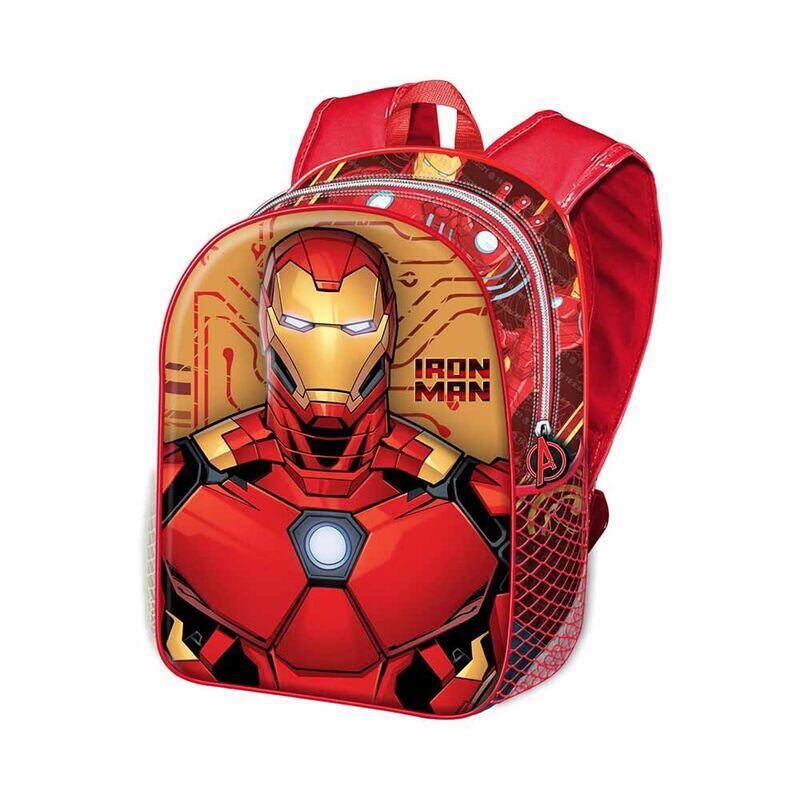 Backpack 3D Angry Iron Man Marvel 37CM