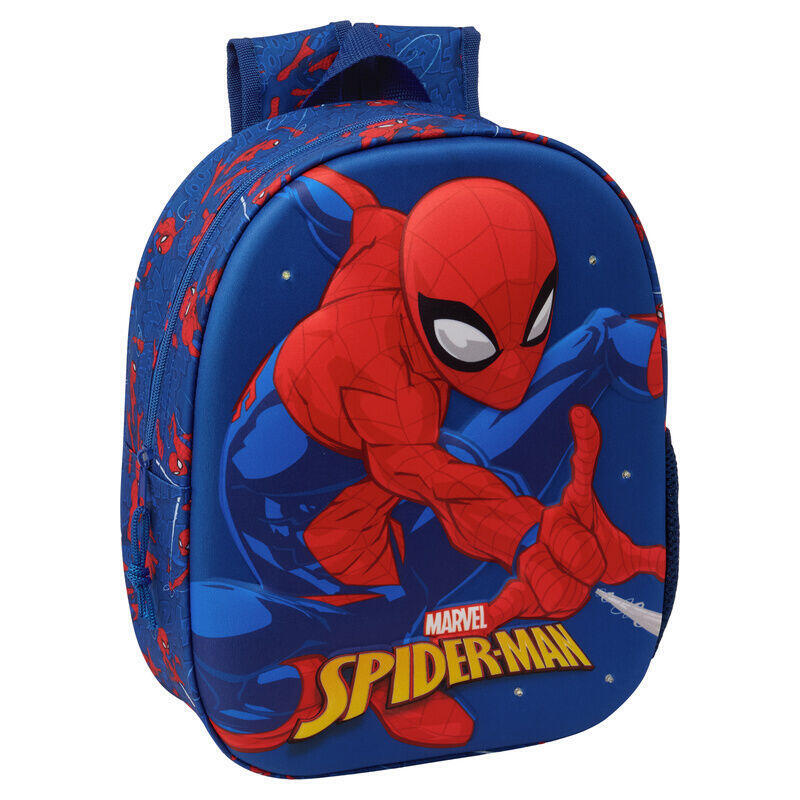 Backpack 3D LED Spiderman Marvel 33CM
