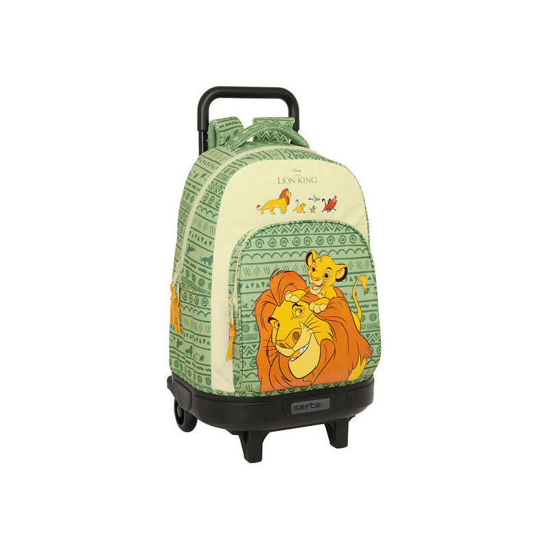 Backpack Gde. C/Wheels Compact Removable Mufasa