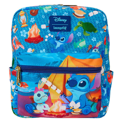 Loungefly Backpack Nylon Camping Cuties Stitch Disney 24CM — image 1