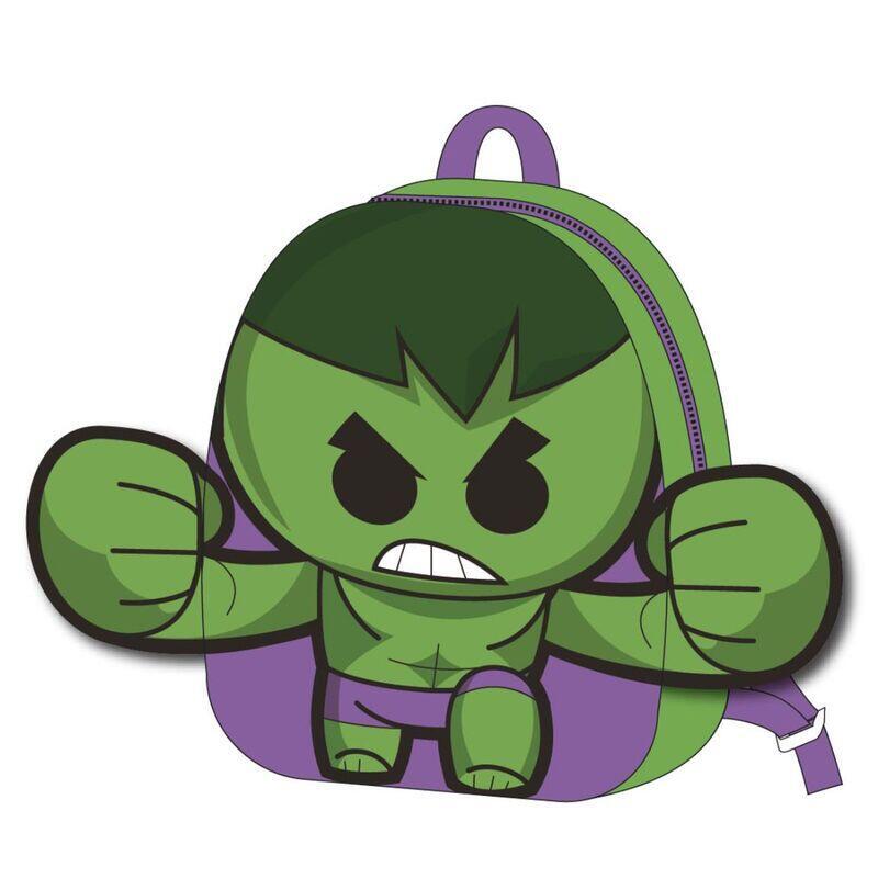 Backpack Plush Toy Hulk Marvel 22CM