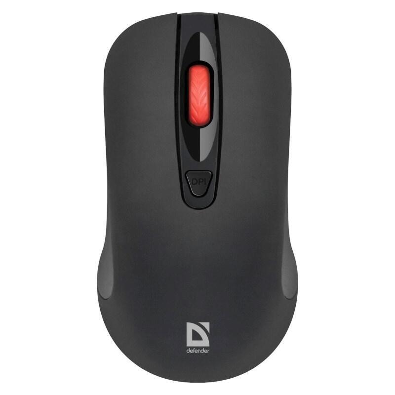 Defender Mouse Nexus MS-195 RF Silent Black