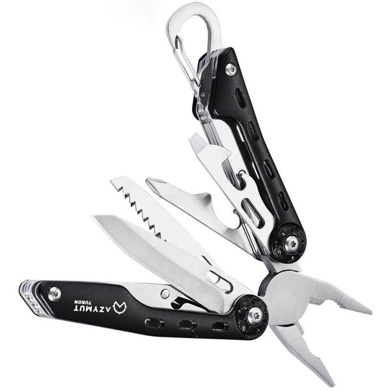 Multiherramienta Azimut Turon - 10 Herramientas + Mosqueton + Funda For Cinturón (H-P224108)