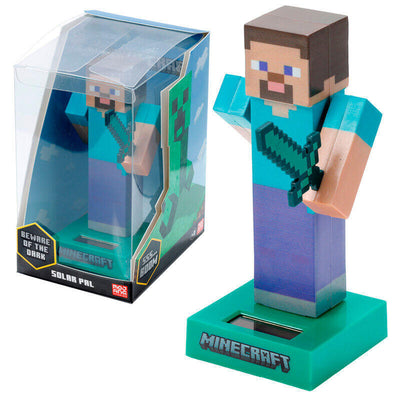 Muñeco Solar Steve Minecraft — image 1