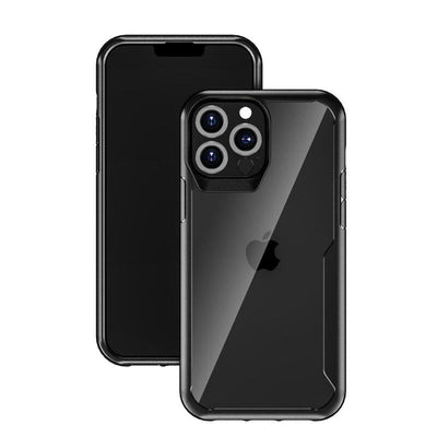 Muvit For Change Case Apple Iphone 13 Pro Max. Shockproof 2M Transparent/Black — image 1