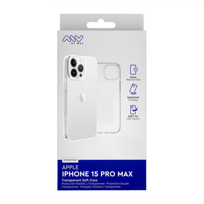 Myway Case Compatible With Apple Iphone 15 Pro Max. Transparent — image 1