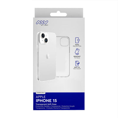 Myway Case Compatible With Apple Iphone 15 Transparent — image 1