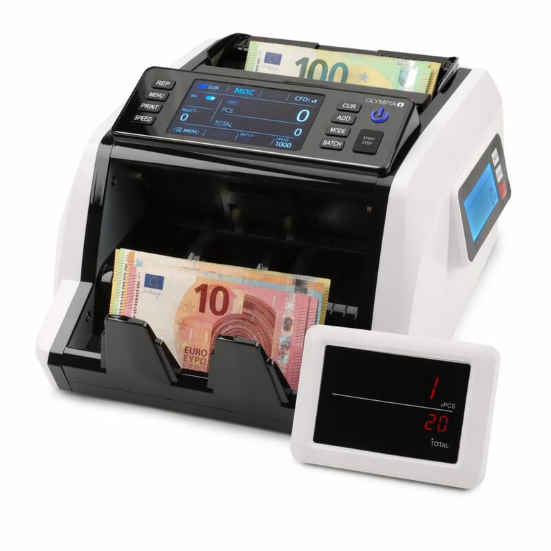 Olympia Contador Dinero- And Dispositivo Prueba Nc 580 Plus