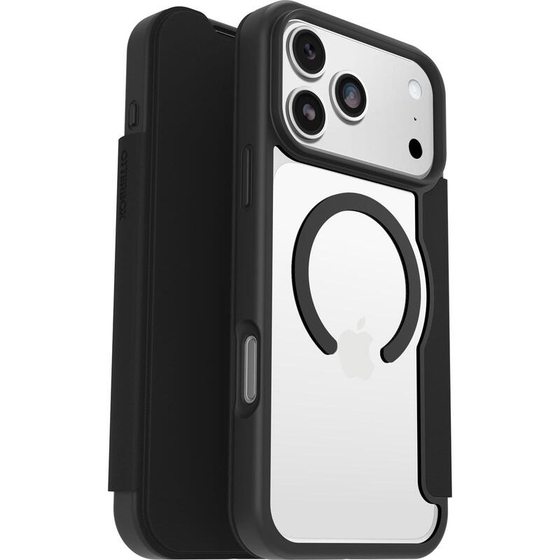 Otterbox React Series Case With Cover Phone Mobile Phone Compatibilidad With Magsafe Glass Black Transparent/B