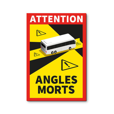 Pack 3 Adhesivos Angles Morts Autocar 17X25CM — image 1