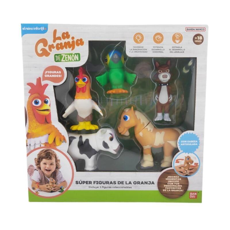 Pack 5 Super Figuras Granja Zenon