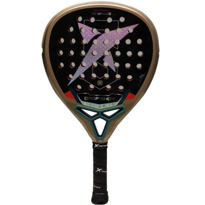 Drop Shot Shovel Pádel Axion Attack Junior (jon Sanz) Brown And Black — image 1