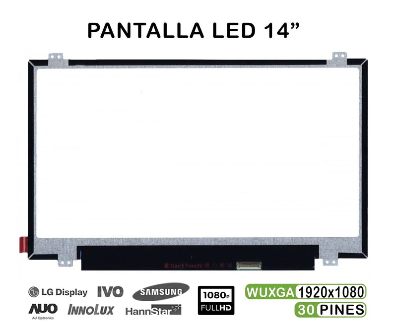 Screen LED 14 Laptop B140HAN02.6