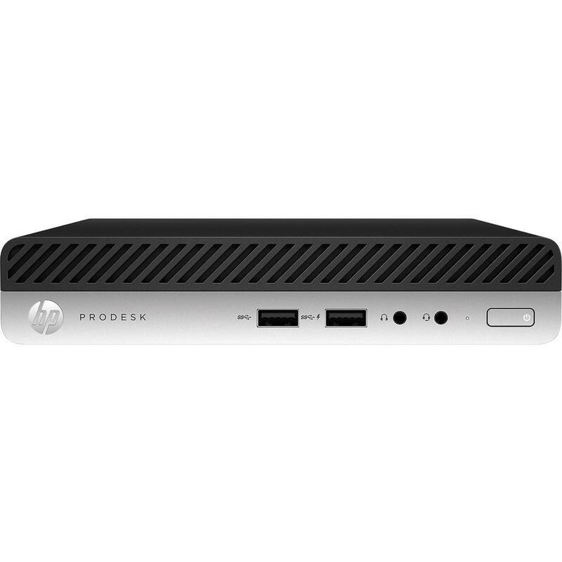 HP PC Refurbished 400 G5 Mini I5-9500T 8GB 256GB SSD W11 Pro Installed 1 Year Warranty Dm