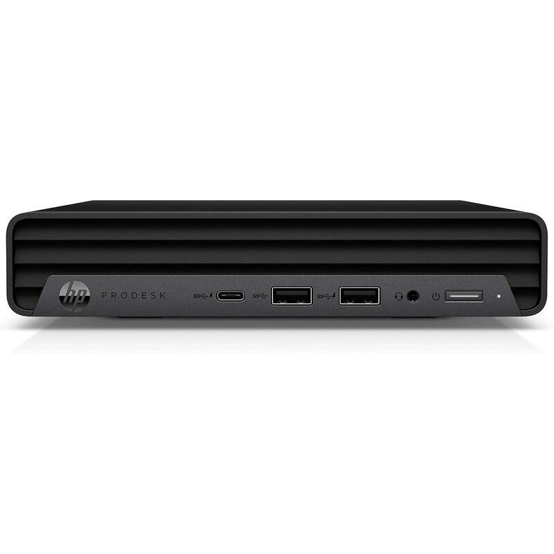 HP PC Refurbished Prodesk 400 G6 Mini I5-10500T 8GB 256GB SSD W11P Installed Wi-Fi 1 Year Warranty