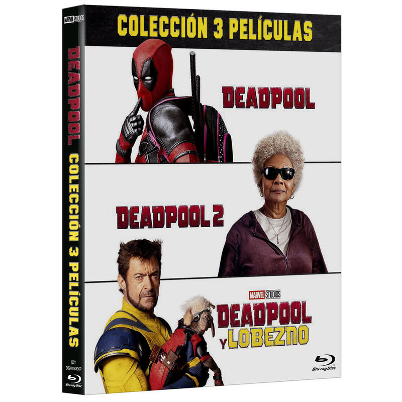 Film Deadpool - Collection 3 Films - Bd Blu-ray