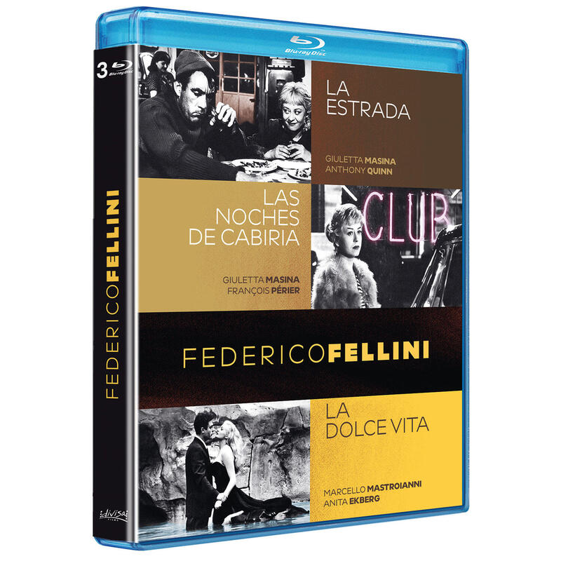 Film Federico Fellini (pack) - Bd Blu-ray