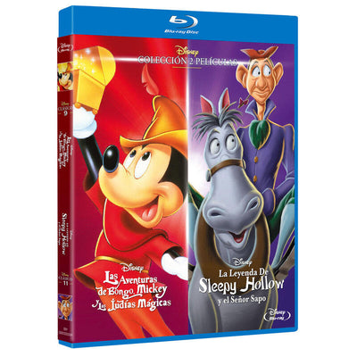 Film Aventuras Bongo, Mickey And Judías Mágicas + Leyenda Sleepy Hollow And Señor Sapo - Bd Blu-ray — image 1