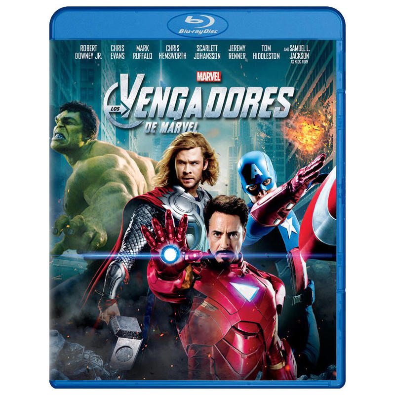 Film Vengadores (2012) Blu-ray
