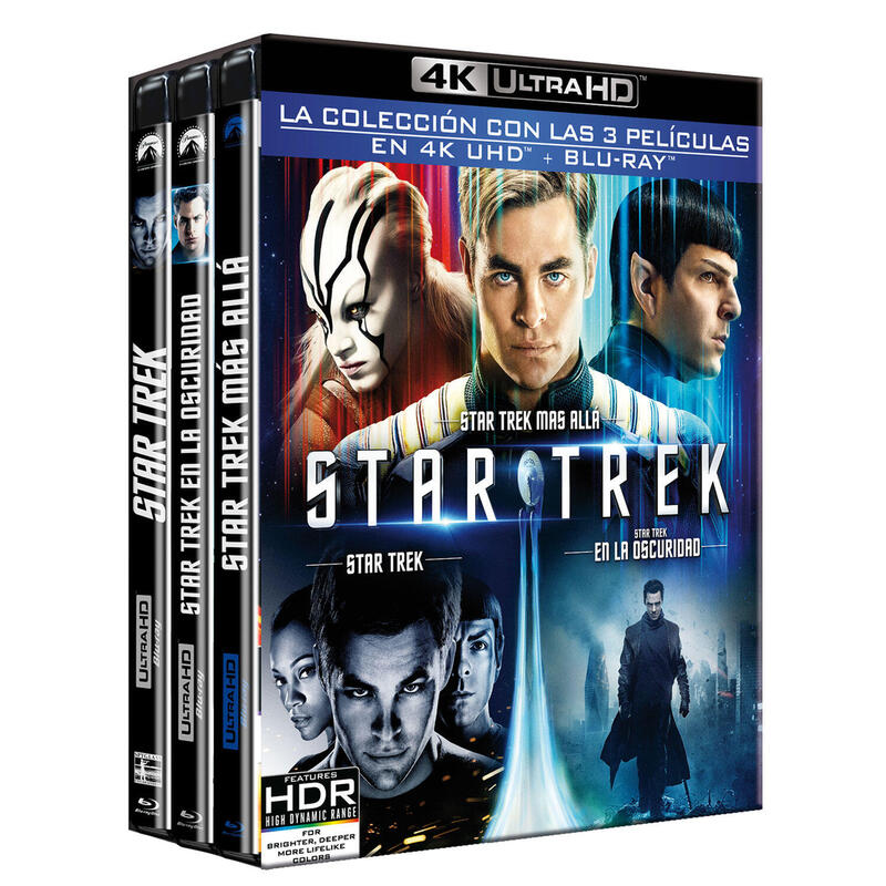 Film Star Trek 11 + 12 + 13 Blu-ray