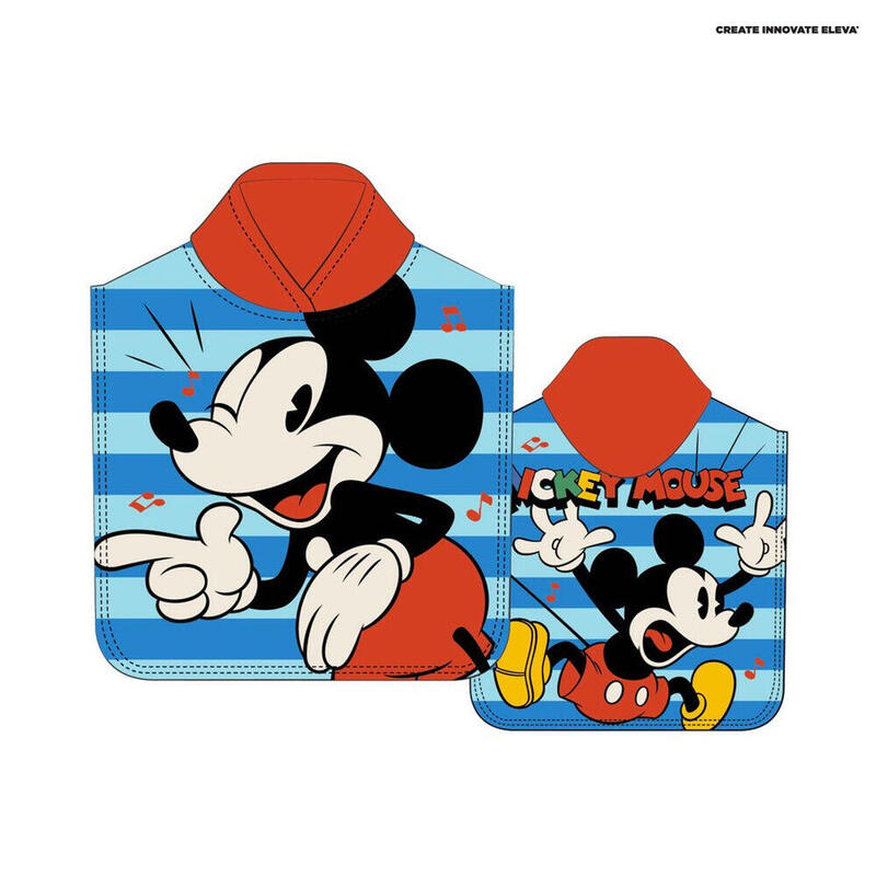 Disney Poncho Towel Mickey Microfibra