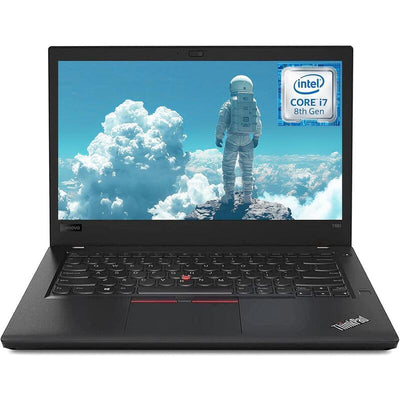 Lenovo Laptop Refurbished Thinkpad T480 I7-8550U 16GB 256SSD 14'' Windows 11 Pro Keyboard Italian 1 Year Warra — image 1