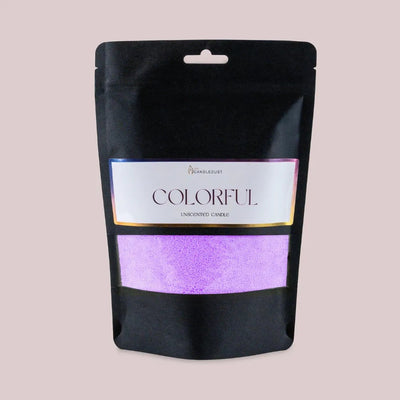 Powdered Candle Refill Kit – Unscented Lilac, 330g