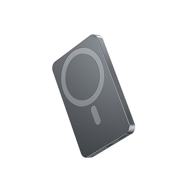 Powerbank Indukcyjny Magsafe 5000MAH P112K Szary