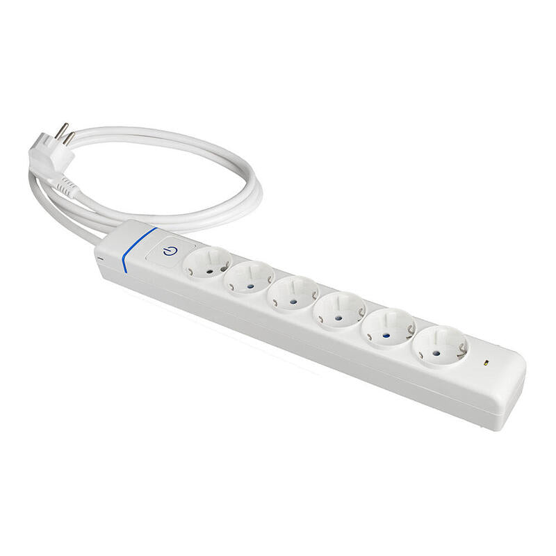 Solera Prolongador With 6 Sockets 2P + T, 16A 250V. MÁX.3680W 850°C Gwt. 61ILS